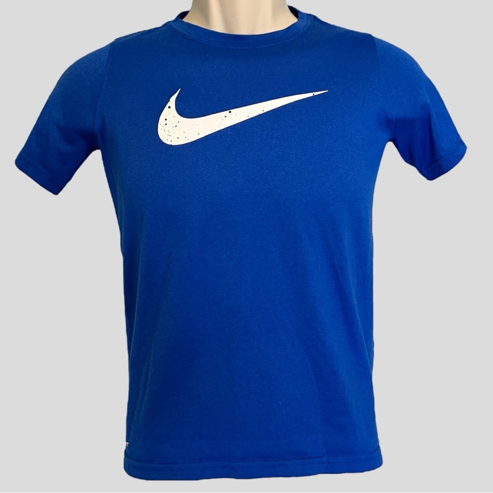 Boys Nike Dri-fit blue shirt M